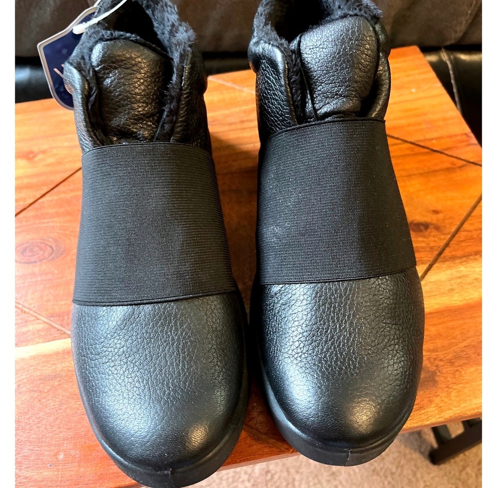Romika Topdry Tex Waterproof Leather Ankle Boots Black Winter Shoes EU 36/US 5.5